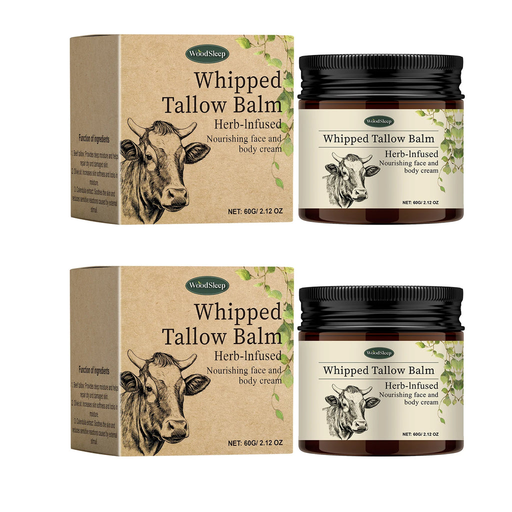 WOODSLEEP Whipped Tallow Balm – Face & Body Moisturizer Whipped Tallow Balm Oasis Select Buy 1 Get 1 Free