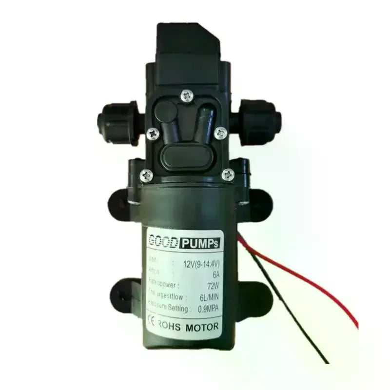 DC 12V High Pressure Diaphragm Water Pump Multifunctional Mini Booster Pump For Water Washing Machine Agricultural Irrigation Oasis Select