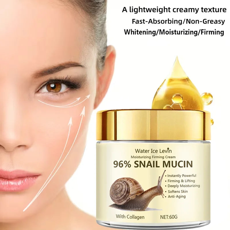 Snail Mucin 96% Firming Cream – Lifting & Wrinkle Reduction Firming Face Cream Oasis Select