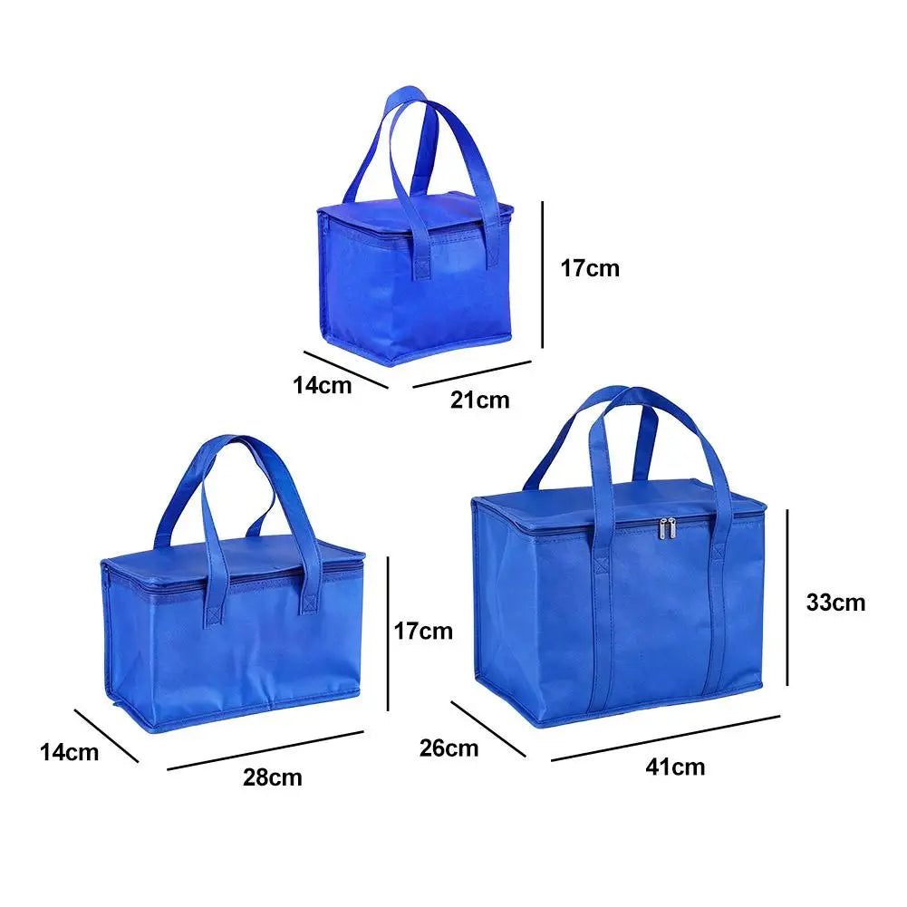 Insulated Cooler Bag S/M/L – Waterproof Thermal Lunch Tote