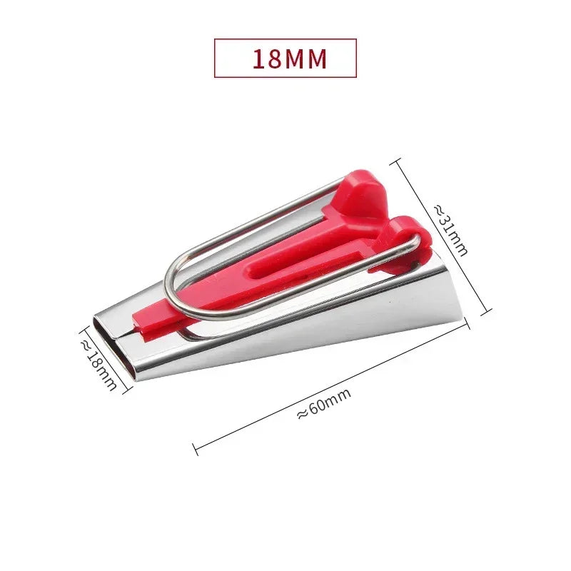 Sewing Accessories Bias Tape Makers - 4 size 25mm 18mm 12mm 6mm Sewing Quilting Hemming Sewing Tools Oasis Select 18mm