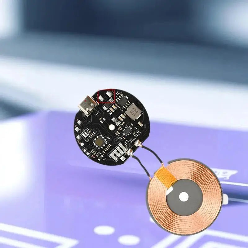 20W High Power Wireless Charger Transmitter Module 12V/24V Mobile Phone Quick Charging Circuit Board Vehicle Wireless Charger Oasis Select