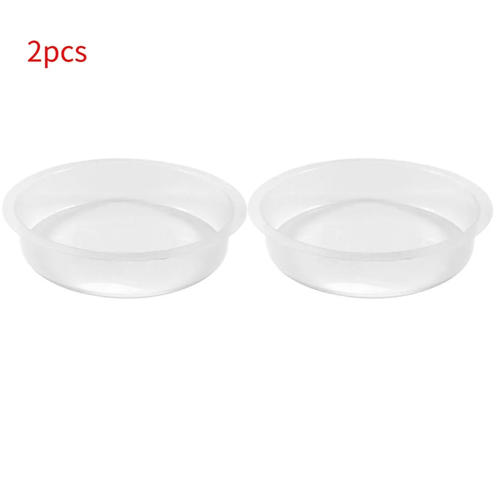 Outdoor Garden Hummingbird Water Dish Tray Replacement Plastic Birdbath Bowl For Wild Bird Feeding Station Drinker Water Feeding Oasis Select 2pcs