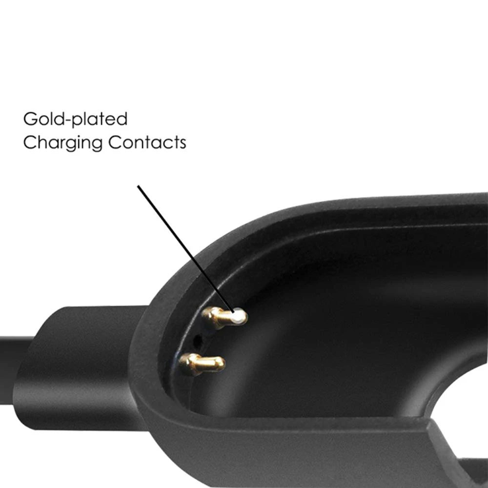 2-Pack Mi Band 3 USB Replacement Charger Cable – Fast & Safe Smartwatch Charger Cable Oasis Select