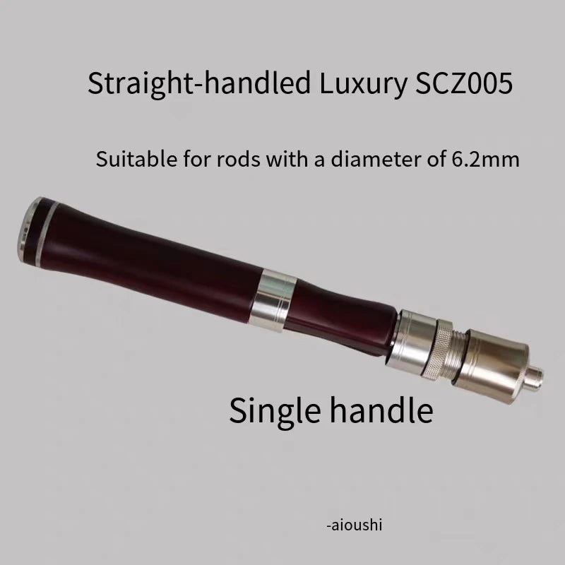 Weiwu Makou Rod DIY Solid Wood Cork Handle High Quality Stream Road Ya Rod Handle Oasis Select 10