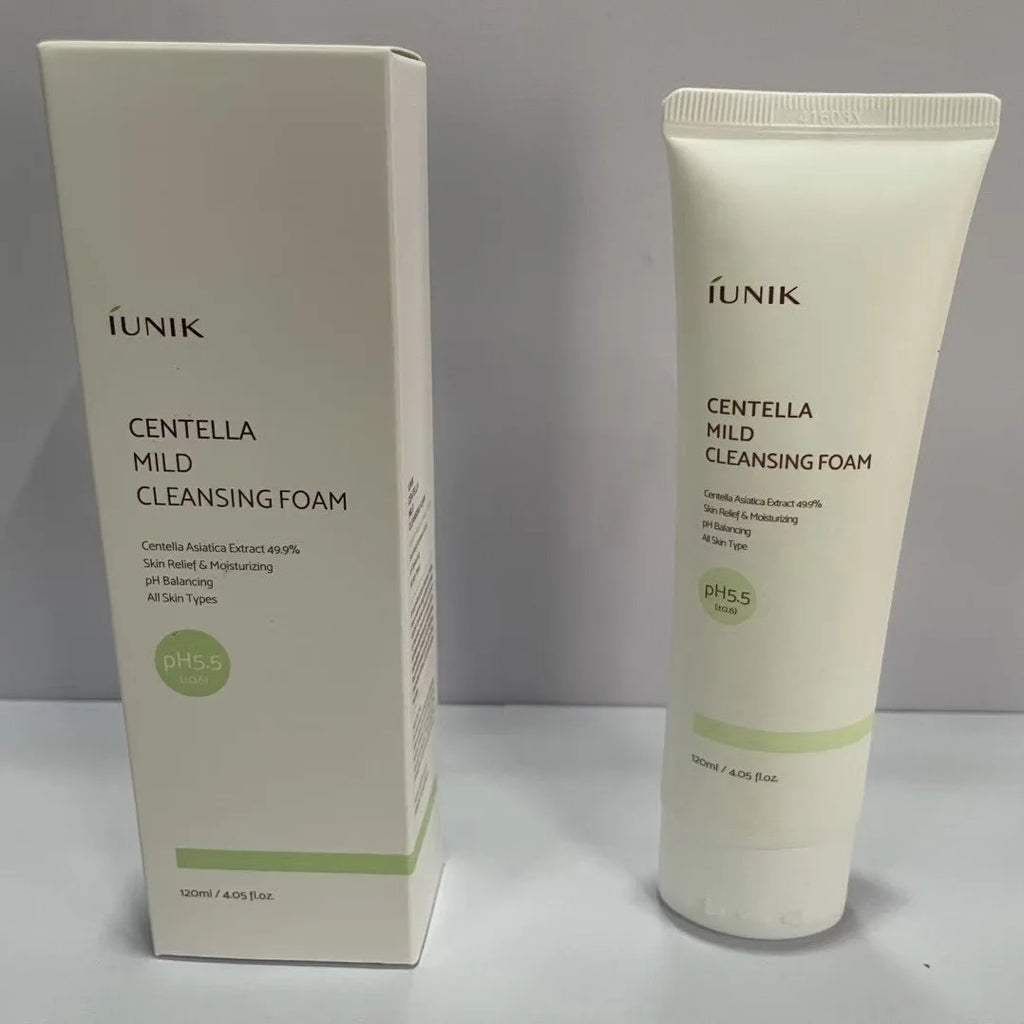 IUINK Korean Skin Care Propolis Vitamin Eye Cream PH5.5 Centella Mild Cleansing Foam Moisturizing Elasticity Wrinkle Skin Care Oasis Select Cleansing Foam