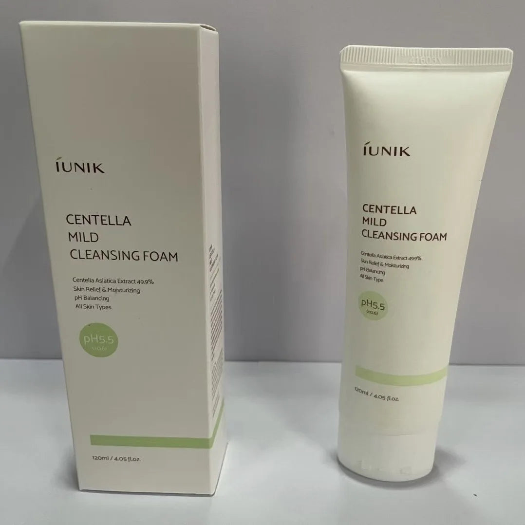 IUINK Korean Skin Care Propolis Vitamin Eye Cream PH5.5 Centella Mild Cleansing Foam Moisturizing Elasticity Wrinkle Skin Care Oasis Select Cleansing Foam