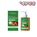 EELHOE Batana Oil Shampoo Deep Cleansing Hydrating & Nourishing Anti Hair Loss Repair Damaged Hair Growth Care Oasis Select 474ml Boxed X4PCS