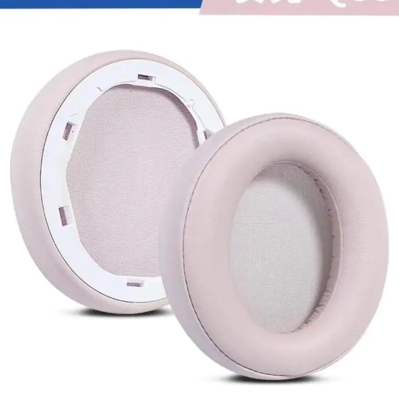2Pcs Headphones Earmuffs Mesh Memory Covers Sponge Protein Earphone Pads For Anker Soundcore Life Q30 Q35 Replacement Earpads Oasis Select Pink