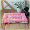 Four Seasons Autumn and Winter Thickened Pet MATS Cat MATS Dog MATS Blankets Pet Beds Bed Covers Sleeping Seat Cushions Oasis Select Red star 57x38cm