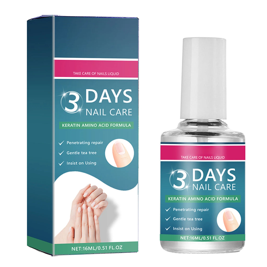 Keratin Amino Acid Nail Strengthening Serum – 3-Day Results