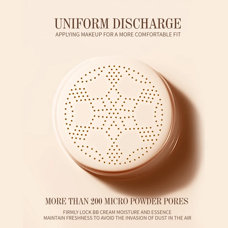 O'CHEAL Mushroom Cushion CC Cream Face Airy Coverage Long-lasting Moisturizing Waterproof Oil Control Concealer BB Cream Makeup Oasis Select