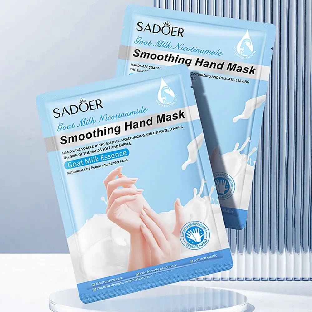 Hydrating Hand Mask Gloves – Rose & Niacinamide Moisturizing Hand Mask Gloves Oasis Select