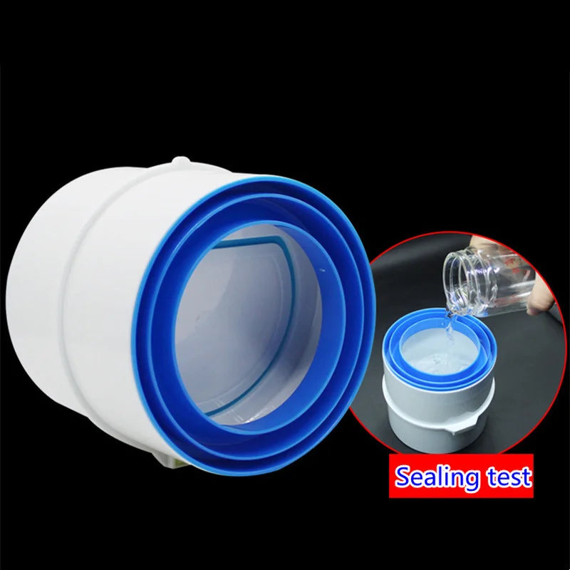 1PC PVC Exhaust Fan Check Valve Round Pipe Backdraft Damper 75/110mm Air Duct Ventilation Grill for Bathroom Kitchen Accessories Oasis Select