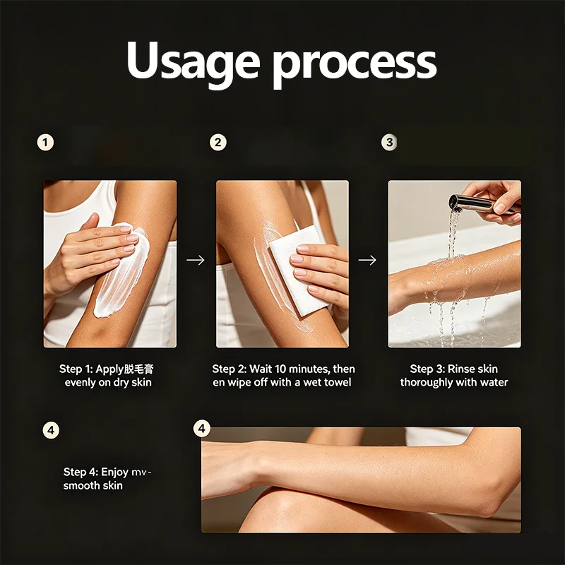 YUITIKUE Men's Hair Removal Cream – Mild & Painless 60g