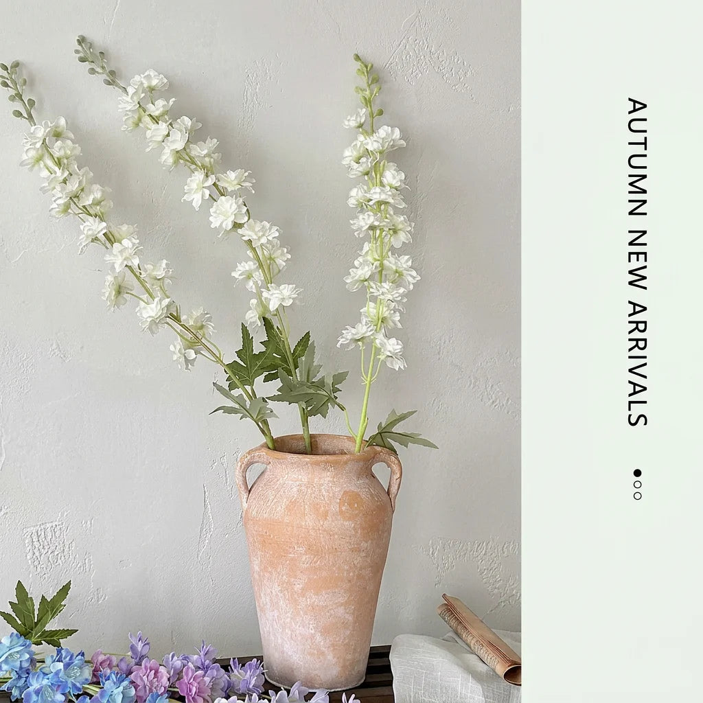 84CM Artificial Flower Swiftgrass Hyacinth Violet Home Decoration Floor Flower Arrangement Wedding Photography Prop Oasis Select
