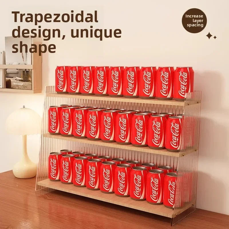 Multi-functional Desktop shelf Acrylic cup holder Water cup holder Household multi-layer storage rack sturdy and durable Oasis Select
