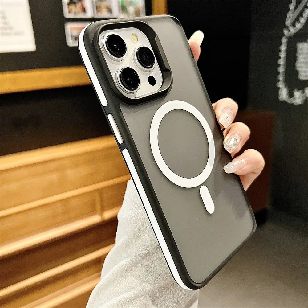 Color blocking Phone Case For Iphone 17Air 17Promax 17Pro 16Promax 16Plus 16 15 Promax 14promax 13 12 Anti Drop Shock Resistance Oasis Select