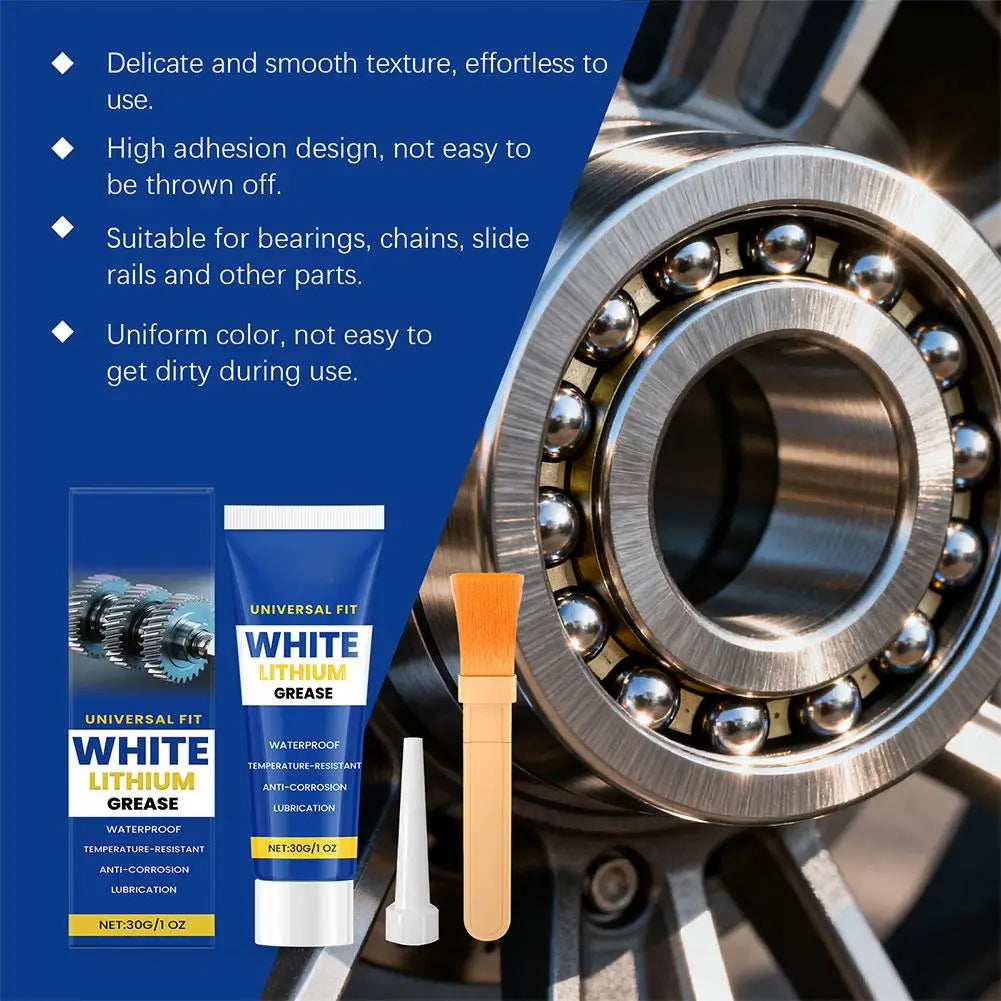 White Grease Lithium High-Temperature Resistance Vehicle Lube Auto Gear Lubricating Cream Automotive Grease Lithium-based Grease Oasis Select