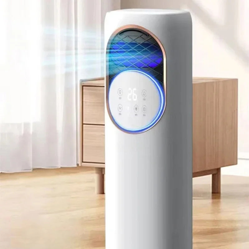 2-in-1 Mist Fan & Heater | Portable 220V Evaporative Air Cooler