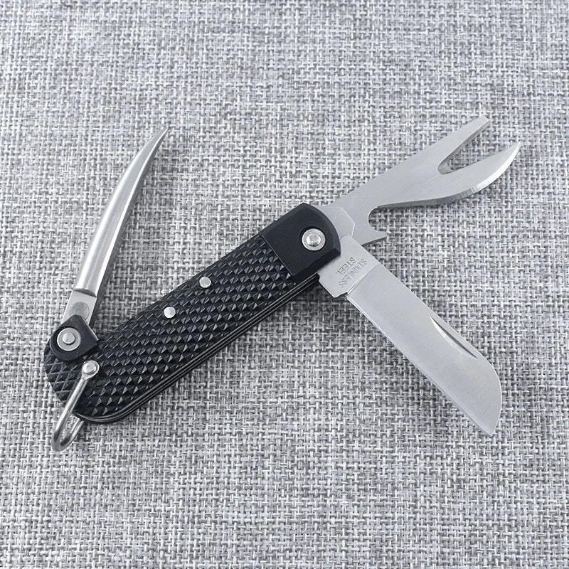 Multi-functional Foldable Sailor Knife Lifesaving Diving Rope Cutter Marine Seafarer Cutting Tool for Ship Maintenance Outdo Use Oasis Select