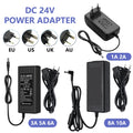 24V Power Supply Adapter AC 220V 110V TO DC 24V Power Supply 1A 2A 3A 5A 6A 8A 10A Power Adapter For Router LED Strip Oasis Select 24V 8A AU Plug