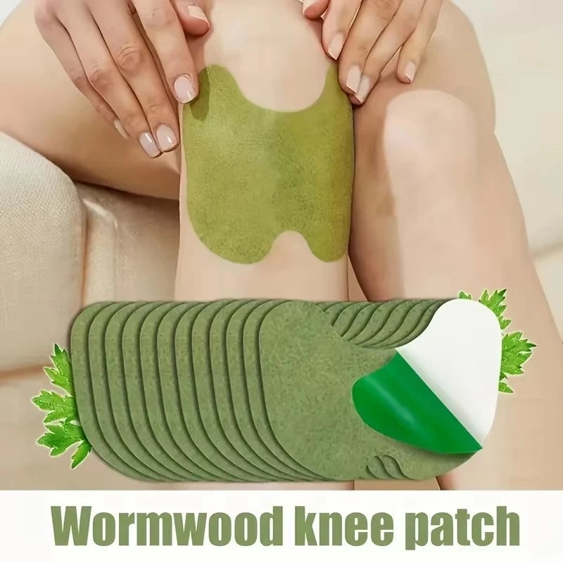 15/45/60/75PCS Knee Patch Neck Shoulder Mugwort Patch For Running Working Out And Sports Wearing Artemisia Self-Heating Patches Oasis Select