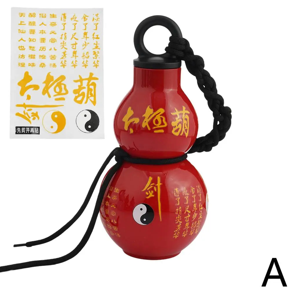 800ml Gourd Water Bottle – Food-Grade Plastic Sports Kettle