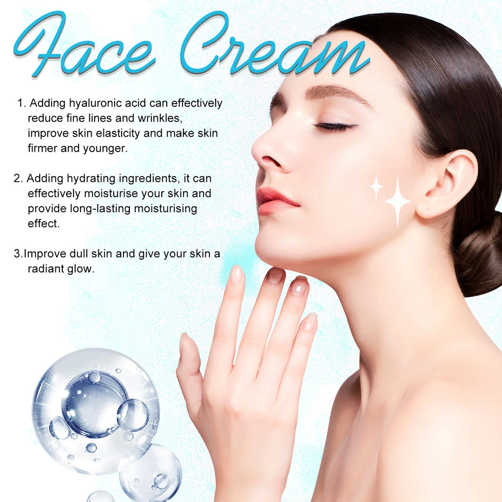 WIYUN Hyaluronic Acid Face Cream – Pore & Oil Control 30g Facial Moisturizer Oasis Select