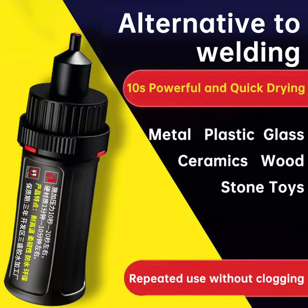 New Super Strong Glue Multi-functional Oily Glue Welding Metal Sticky Wood Plastic Specialized Universal Super Glue Quick-drying Oasis Select