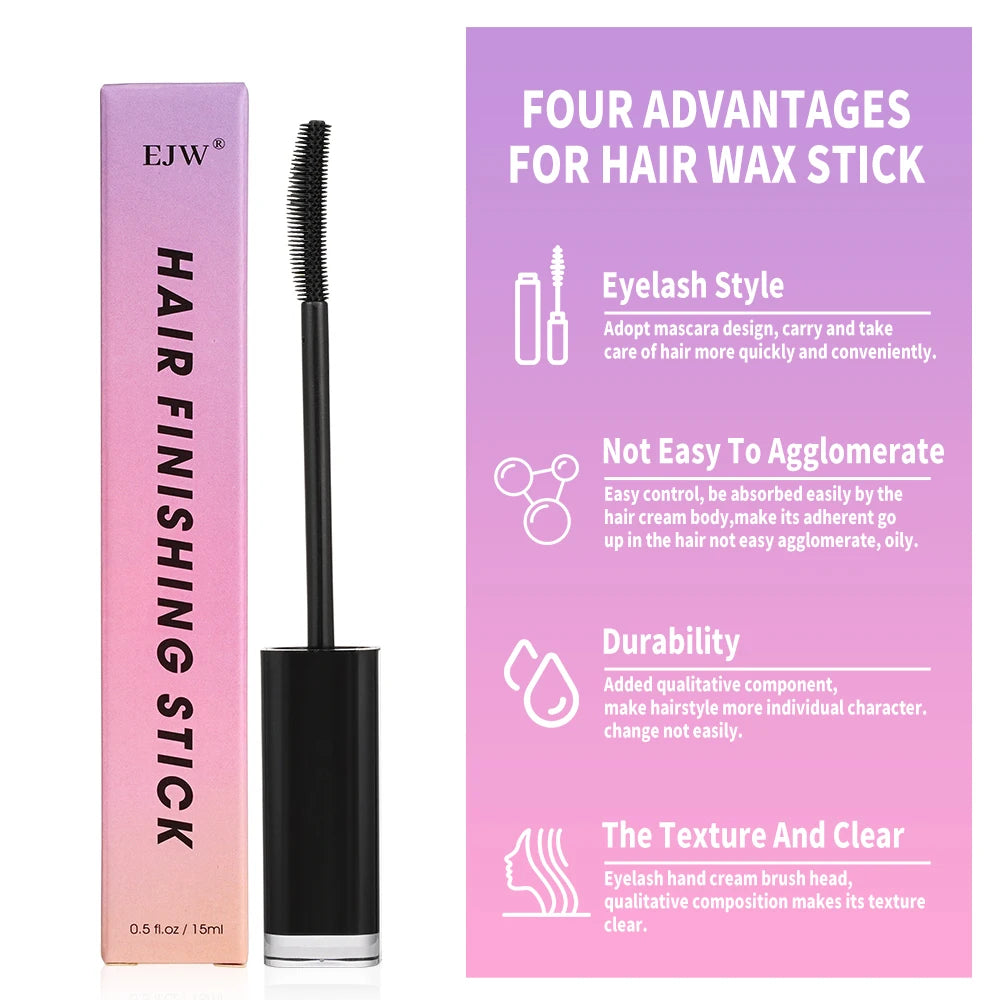 EJW Hair Finishing Stick: Tame flyaways & broken hair. Non-greasy,non-sticky gel cream for natural, refreshed styles. Oasis Select