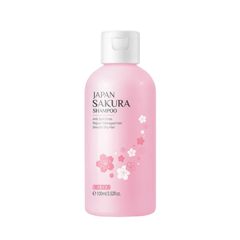 LAIKOU Japan Sakura Shampoo/Conditioner Repair Damaged Hair Moisturizing Nourishing Oil Control Hair Cleansing Care Oasis Select Shampoo 100ml