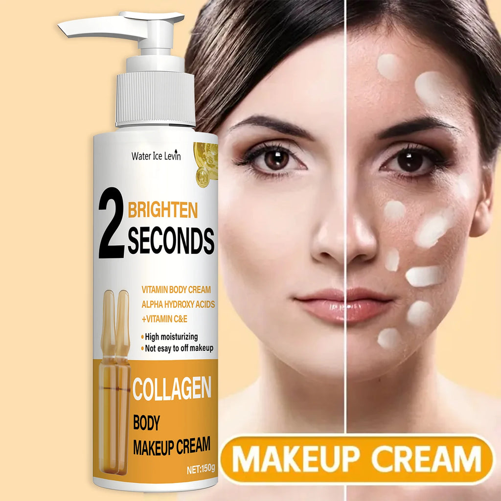Water Ice Levin Brightening Vitamin Cream – AHA & Collagen 150g Brightening Face Cream Oasis Select
