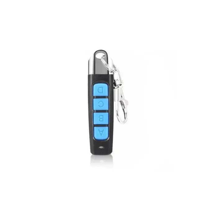 433MHZ 433.92mhz Remote Control Garage Gate Door Opener Remote Control Duplicator Clone Learning Rolling Code Car Key Oasis Select Blue1PC