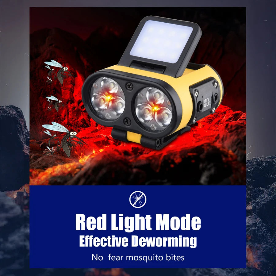 Sensor COB LED Headlamp Cap Clip Light USB Rechargeable Head Flashlight Built-in Battery Headlight Led Head for Fishing Camping Oasis Select