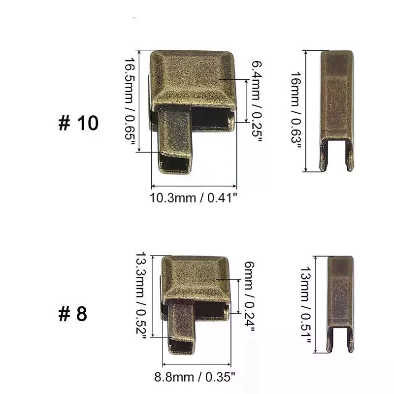 Zipper Repair Kit – Metal Sliders & Pins Sizes #3 #5 #8 #10 Zipper Repair Kit Oasis Select