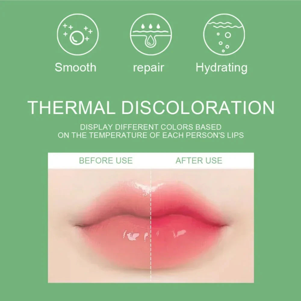Temperature Sensitive Lipstick Magic Color Shift Fruit Scented Nourishing Hydration Transfer Proof Lip Balm Organic Cosmetics Oasis Select
