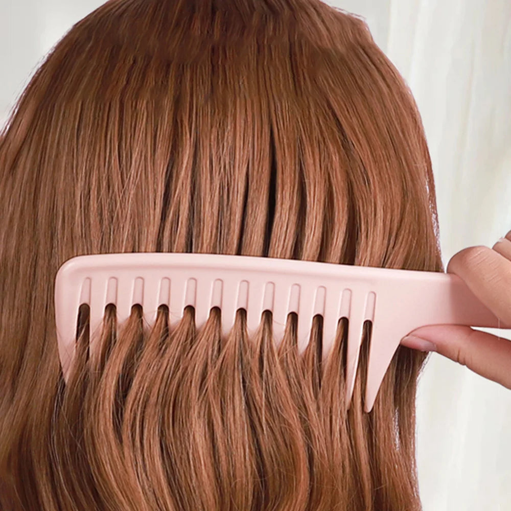 Wide Tooth Detangling Comb – Wet & Dry Hair, Frizz-Free