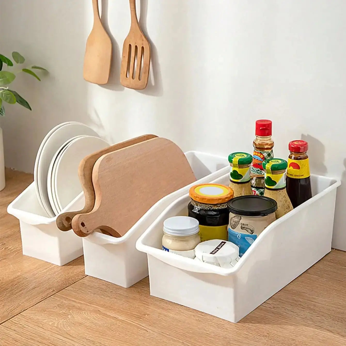 Kitchen Gap Debris Storage Basket, Snack Cabinet, Seasoning Basket, Bathroom Storage Rack, Storage Box Oasis Select