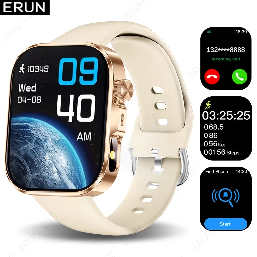 ERUN Smartwatch 1.83" Touchscreen | Fitness Tracker & Alerts