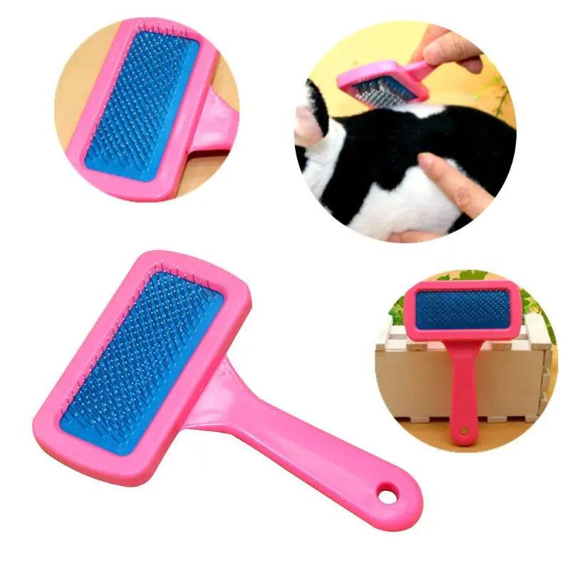 Rabbit Brush Pet Grooming Comb Dutch Pig Dogs Combs Dry Cleaning Brushes Guinea Pig Peines Pets Grooming Needle Comb for Rabbits Oasis Select Default Title