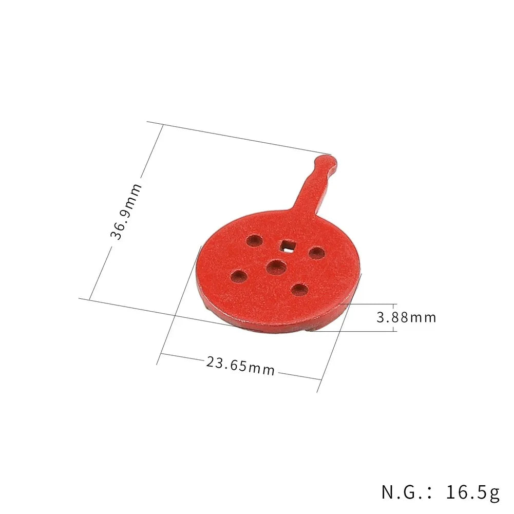 Resin Brake Pads Compatible with For SRAM BB5 Designed for Immediate Brake Response and Reduced Dust Production Oasis Select