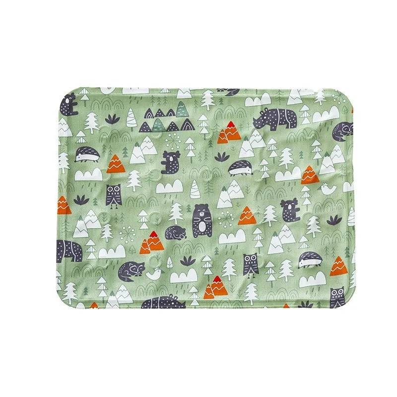 Dog Cooling Mat Summer Pet Cold Bed Extra Large for Small Big Dogs Pet Accessories Cat Durable Blanket Sofa Cat Ice Pad Blanket Oasis Select