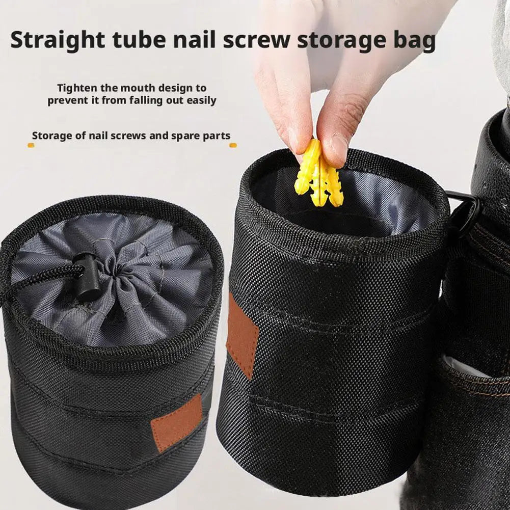 KITPIPI Tool Belt Pouch – Waterproof Nylon Nail & Screw Bag