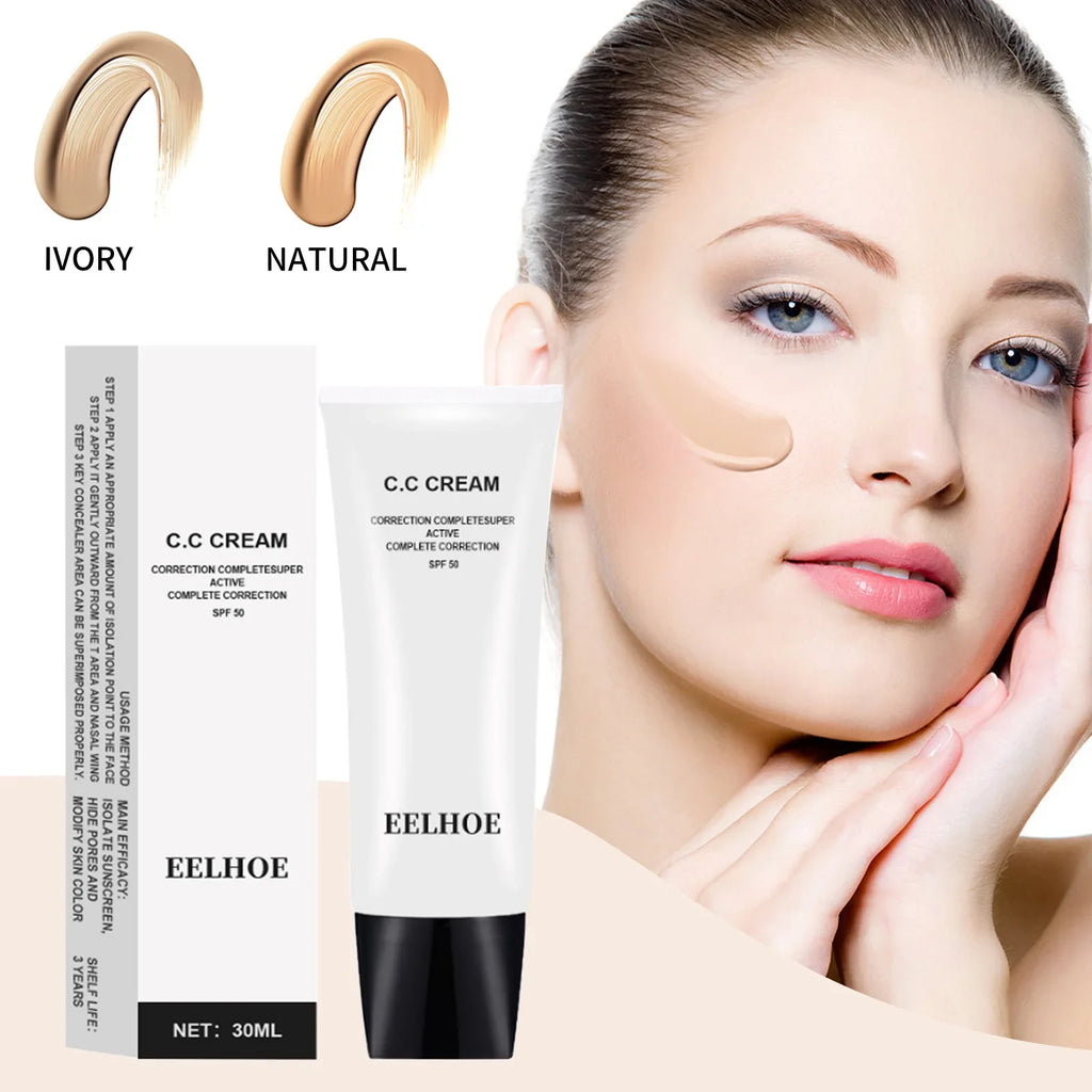 Eelhoe CC Cream Primer – Matte, Pore-Minimizing Concealer CC Cream Primer Oasis Select