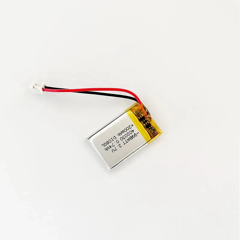 1-100pcs Lithium Polymer Battery 402030 042030 200mAh 3.7V Li-Polymer Battery for Wireless Headset Smart Bracelet Web Camera Oasis Select