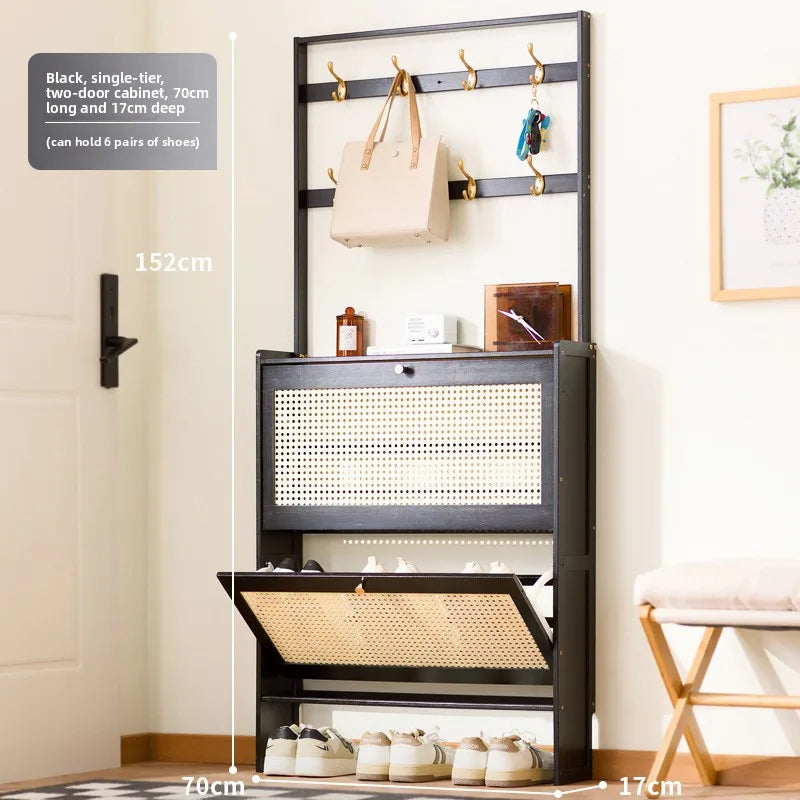 Shoe Rack Multi-layer Household Door Coat Entry Hanging Hanger