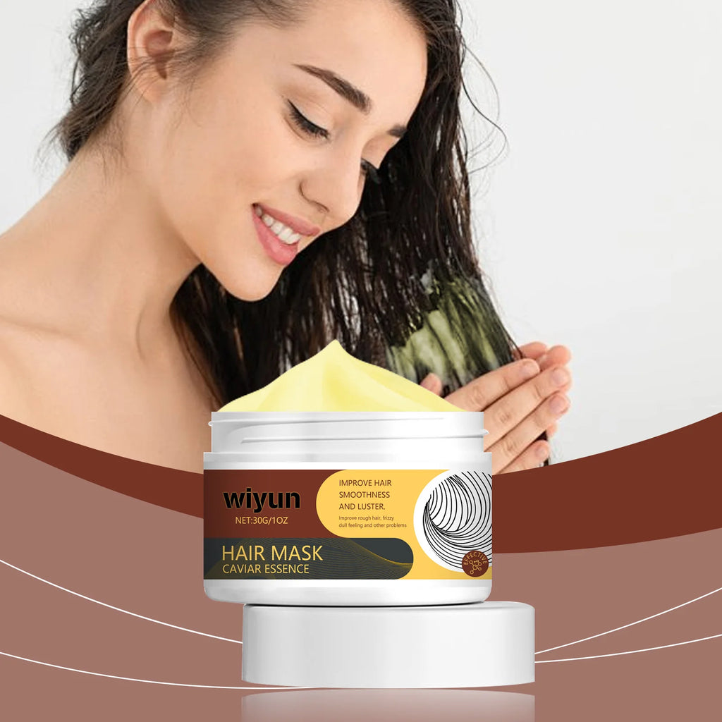 WIYUN Collagen Hair Mask – Keratin Deep Repair Treatment Hair Treatment Mask Oasis Select 30g