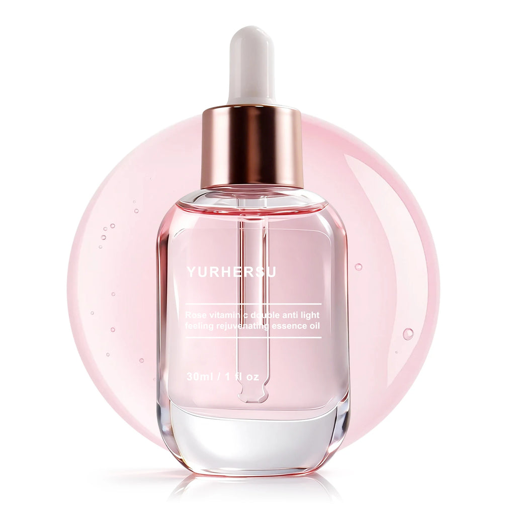 Rose Vitamin C Antioxidant Essence | Radiance Boost Face Serum Vitamin C Face Serum Oasis Select Rose 30ml