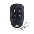 10pcs Remote Control 433mhz Car Key Garage Door Gate Opener Controller Duplicator Clone Cloning Code Oasis Select 10PCS black